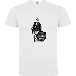 Monochrome Warrior Woman Tshirt