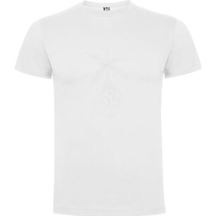 Monstrous Plant Drawings Tshirt σε χρώμα Λευκό XXXLarge(3XL)