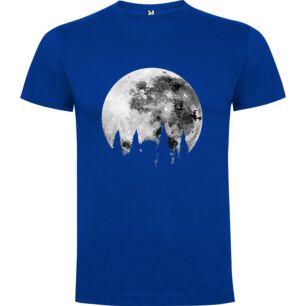 Moonlit Tree Silhouette Tshirt