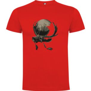 Moonlit Wild Hunt Art Tshirt