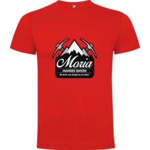 Moria's Mining Logo Fashion Tshirt