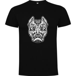 Morphing Dog Head Art Tshirt