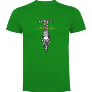 Motorcycle Line Art Masterpiece Tshirt