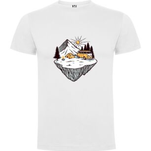 Mountain Camper Adventure Tshirt σε χρώμα Λευκό Medium