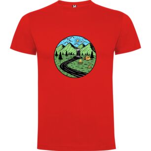 Mountain Campsite Adventure Tshirt
