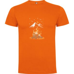 Mountain Ember Glow Tshirt σε χρώμα Πορτοκαλί Medium