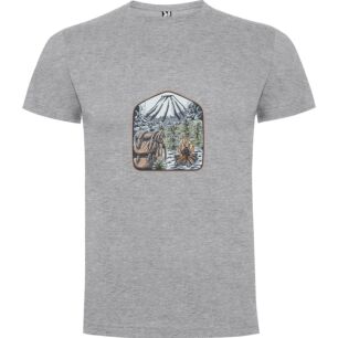 Mountain Fire Design Tshirt