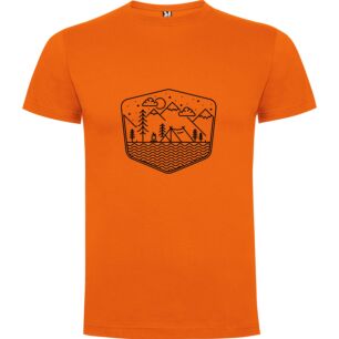 Mountain Ink Sketch Tshirt