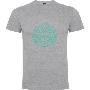 Mountain Majesty Line Art Tshirt