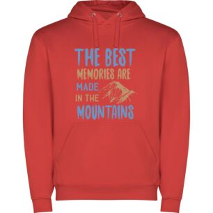 Mountain Memories Unveiled Φούτερ με κουκούλα