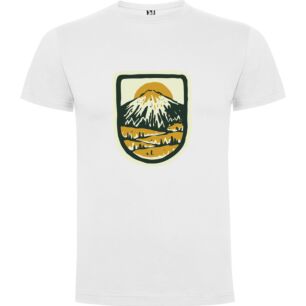 Mountain Sun Label Tshirt σε χρώμα Λευκό Medium