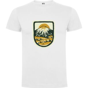 Mountain Sun Label Tshirt σε χρώμα Λευκό XXLarge