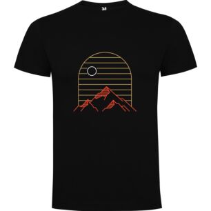 Mountain Sun Minimalism Tshirt