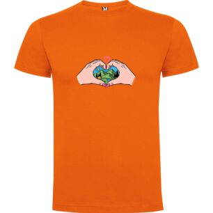 Mountains of Love Tshirt σε χρώμα Πορτοκαλί XLarge