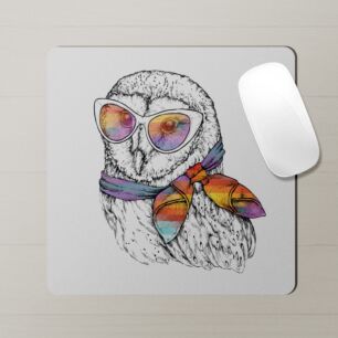 Animals Mouse Pad Owl