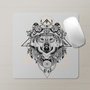 Animals Mouse Pad Wolf