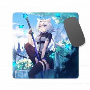 Anime Mouse Pad Cat Girl no.2