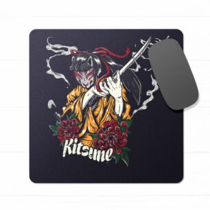 Anime Mouse Pad Spirit Fox-Kitsune