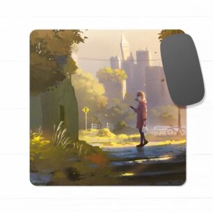 Anime Mouse Pad Lonely Girl