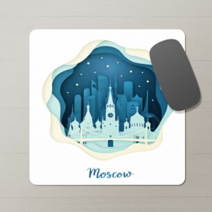 City Mouse Pad Moscow