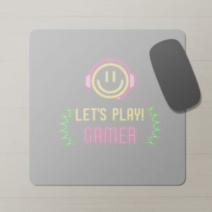 Gamers Mousepad Lets Play!