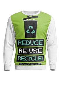 Μακρυμάνικη Μπλούζα Ecology Recycle