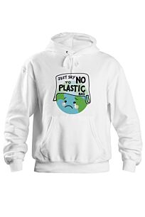 Hoodie Ecology Όχι στο Πλαστικό