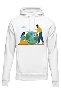Hoodie Ecology Planet Breath-Small