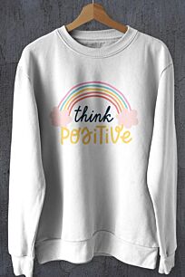 Μακρυμάνικη Μπλούζα Think Positive