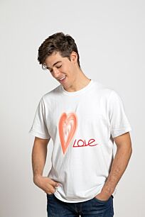 Μπλούζα Valentine Ζωγραφισμένη Καρδιά