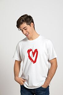 Μπλούζα Valentine Σχέδιο με Καρδιά