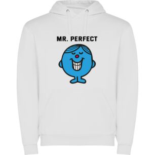 Mr Perfect: Blue Delight Φούτερ με κουκούλα σε χρώμα Λευκό 9-10 ετών