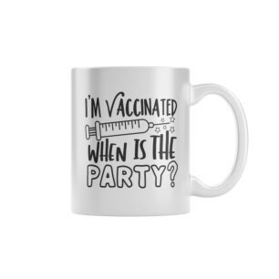 Κεραμική Κούπα Funny I'm Vaccinated