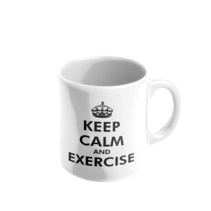 Κεραμική Κούπα Keep Calm Exercise