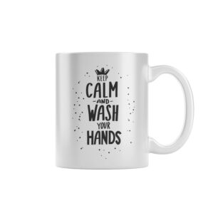 Κεραμική Κούπα Keep Calm Wash Your Hands