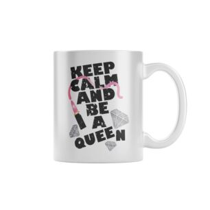 Κεραμική Κούπα Keep Calm Be A Queen