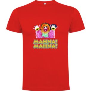 Muppet Mania Madness Tshirt σε χρώμα Κόκκινο 5-6 ετών