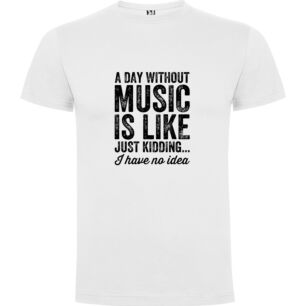 Music is Vital Tshirt σε χρώμα Λευκό 3-4 ετών