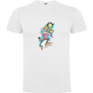 Musical 2D Gorillaz Art Tshirt σε χρώμα Λευκό 11-12 ετών