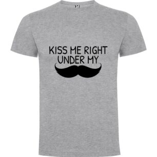 Mustache Kiss Tshirt