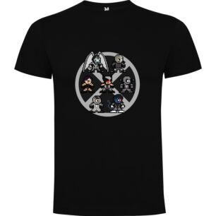 Mutant Pixel Peace Party Tshirt σε χρώμα Μαύρο 7-8 ετών