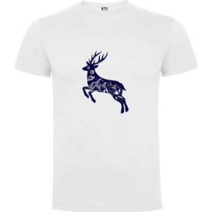 Mystic Deer Ink Art Tshirt