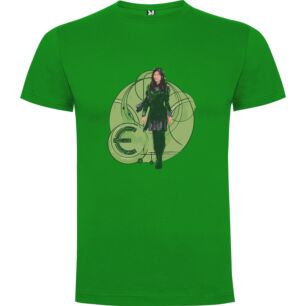 Mystic Green Goddess: Art Tshirt
