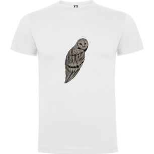 Mystical Barn Owl Majesty Tshirt σε χρώμα Λευκό XXLarge