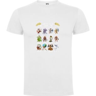 Mythical Greek Icons Tshirt σε χρώμα Λευκό 5-6 ετών