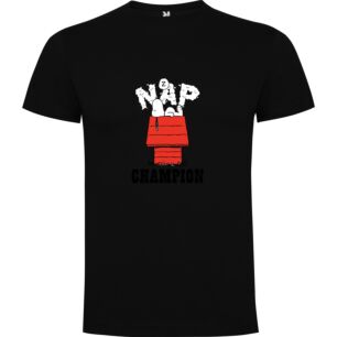 Nap Champion Snoopy Design Tshirt