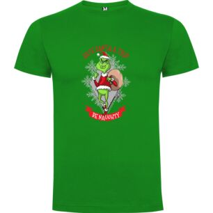 Naughty Grinch Saves Santa Tshirt