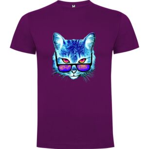 Neon Cyber Cats Tshirt