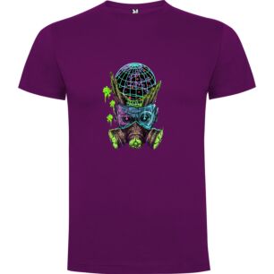 Neon Cyborg Voodoo Tshirt