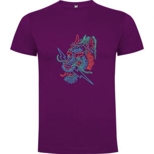Neon Dragon Artistry Tshirt